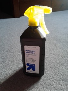 Hydrogen Peroxide to clean carpets