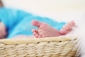 Baby Swaddled