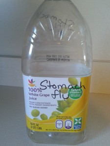 Grape Juice for stomach flu
