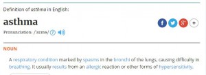 Asthma Definintion