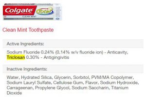 Colgate Toothpaste Ingredients